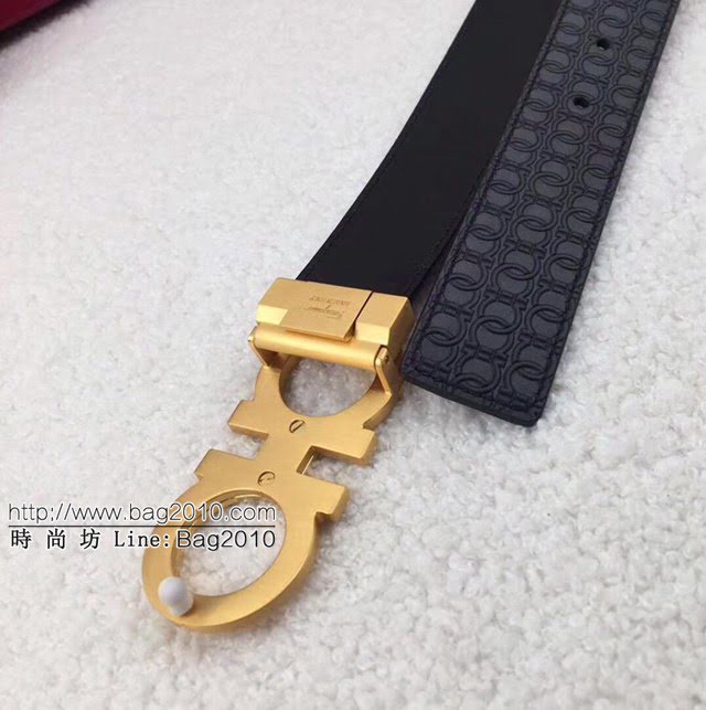 菲拉格慕男士皮帶 Ferragamo雙面牛皮爆款腰帶  jjp2222